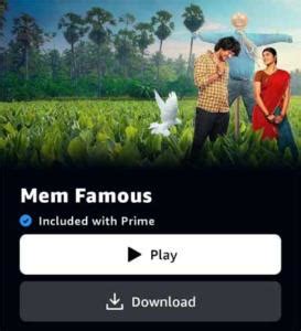 mem famous movie ott platform|Watch Mem Famous 